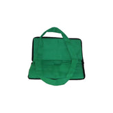Sac de course pliable en pochette vert